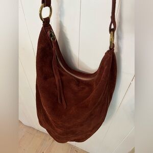 Madewell Suede Hobo Bag